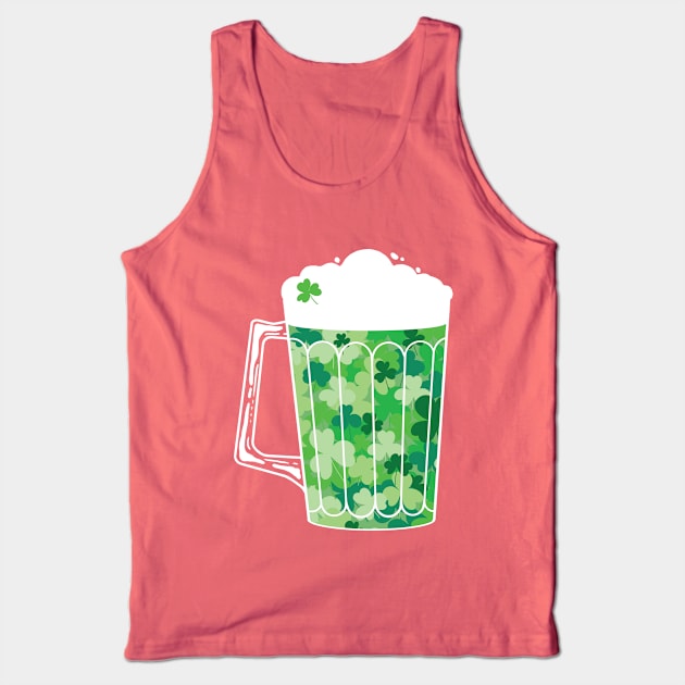 Clover Beer Tank Top by beesants